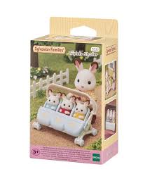 Sylvanian Families Triplets Stroller