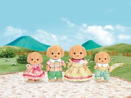 SYLVANIAN FAMILIES TOY POODLE FAMILY 5259