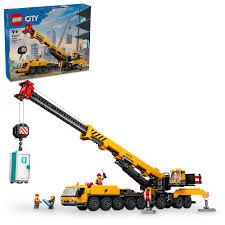 LEGO CITY YELLOW MOBILE CONSTRUCTION CRANE 60409