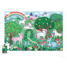 Crocodile Creek 50 Piece Puzzle Tin - Unicorn Dreams