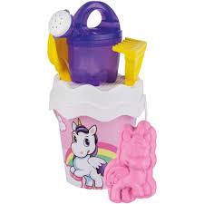 Androni 17cm Unicorn Bucket Set