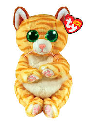 TY BEANIES BELLY MANGO GOLD CAT, 20CM