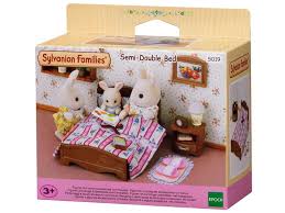 Sylvanian Families 5019 Semi Double Bed Accessories Set