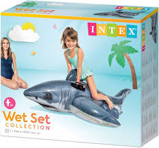 INTEX GREAT WHITE SHARK RIDE-ON