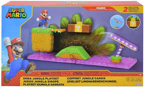 Super Mario Soda Jungle Playset