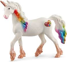 schleich rainbow unicorn mare