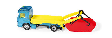 SIKU 1695 RUBBISH SKIP TRUCK & TRAILER