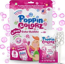 Poppin Colorz Color Bubbles Pink Pizzaz 8 Pack