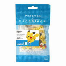Kawada NBPM-001 nanoblock Pokemon Pikachu