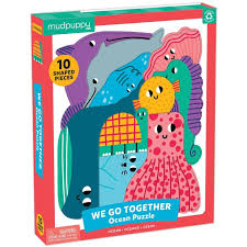 Mudpuppy We Go Together Ocean Puzzle (10pcs)