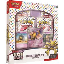 Pokémon Scarlet & Violet 151 Alakazam EX Collection