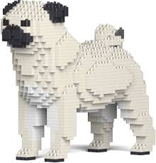 Jecka Building Blocks - Pug Dog Cream