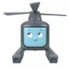 THOMAS & FRIENDS COLOUR CHANGERS – METALLIC HAROLD PUSH ALONG HELICOPTER