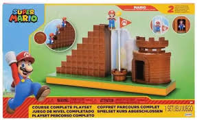 Super Mario Level End Playset