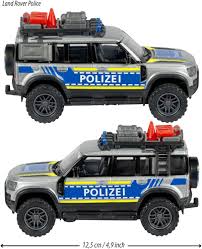 Majorette Land Rover Police