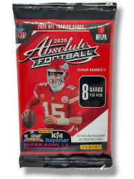 NFL Panini 2025 Absolute Football TCG RETAIL Pack 8 Cards