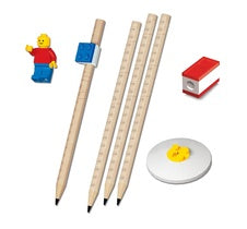 Lego Pencil Set With Minifigure
