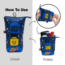 LEGO Minifigures Spaceman Blue - Pencil Case Pop Up