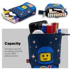 LEGO Minifigures Spaceman Blue - Pencil Case Pop Up