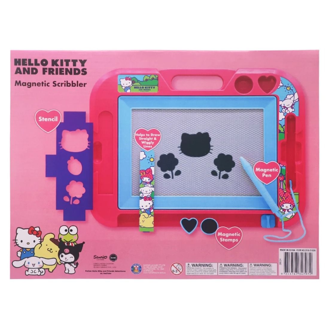 Hello Kitty & Friends Magnetic Scribbler