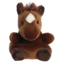 Palm Pals - Truffle Brown Horse