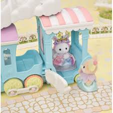 SYLVANIAN FAMILIES FLOATING CLOUD RAINBOW TRAIN 5702