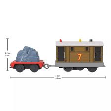 Thomas & Friends Toby Motorized Train Engine with Cargo