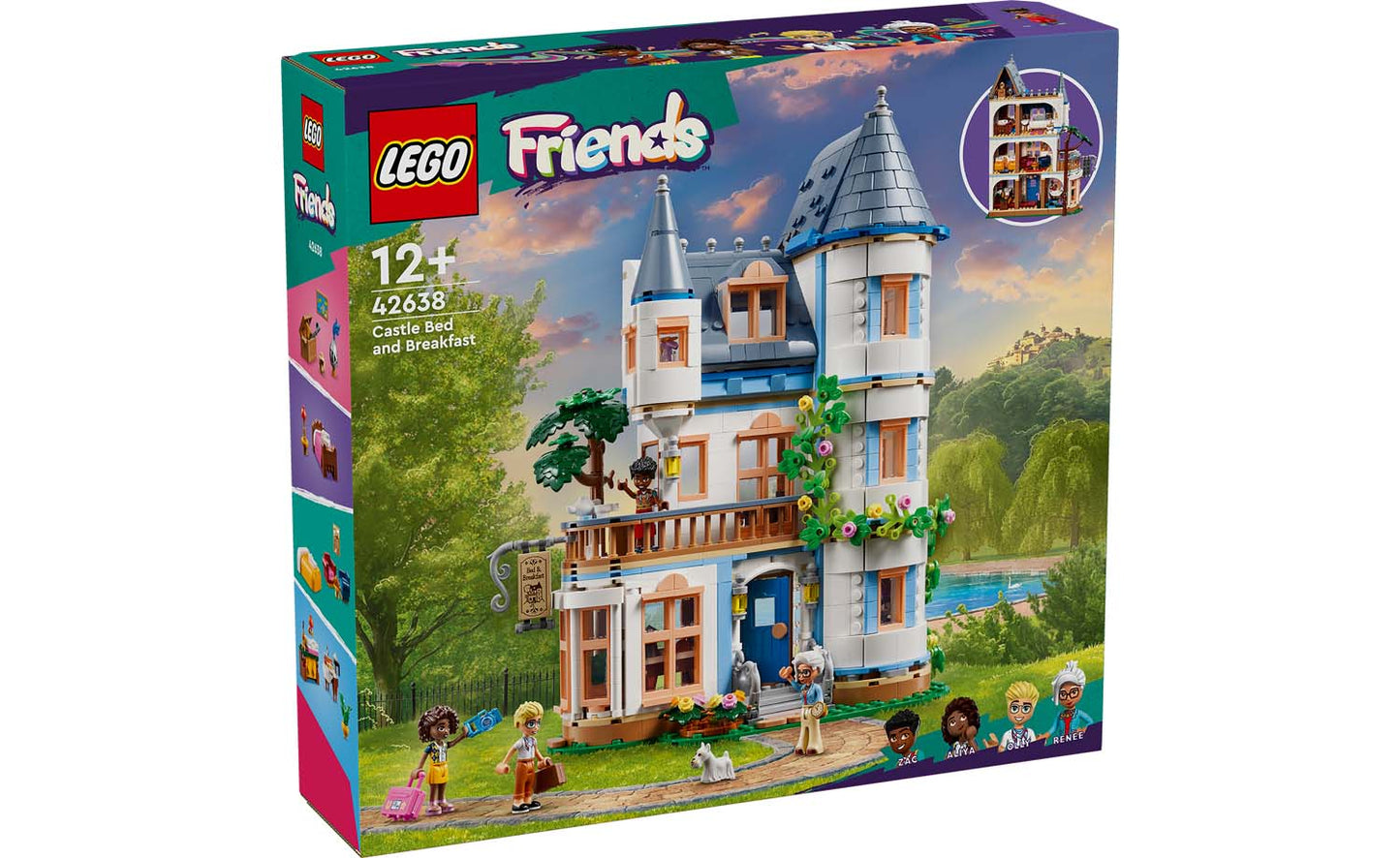 LEGO FRIENDS CASTLE BED AND BREAKFAST 42638