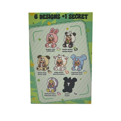 Rebel Bear Mystery Animal Series Plush Blind Box