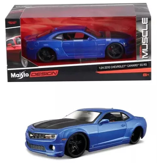 MAISTO DESIGN MODER MUSCLE 2010 CHEVROLET CAMARO SS RS 1/24 DIECAST CAR 31359