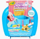 CRAYOLA SCRIBBLE SCRUBBIE SEASHELL SPLASH KIT