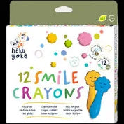 Haku Yoka 12 Colors Smile Crayons