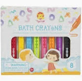 TIGER TRIBE BATH CRAYONS 8 PACK