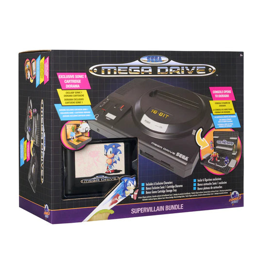 CONSOLE HEROES MEGA DRIVE CONSOLE BOSS LEVEL W SONIC 1