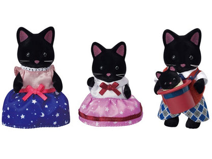 SYLVANIAN FAMILIES MIDNIGHT CAT FAMILY 5530