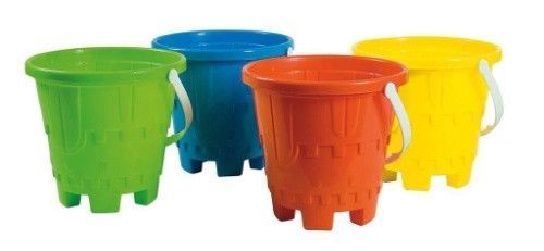 Summertime Castle Bucket 17cm (Assorted)