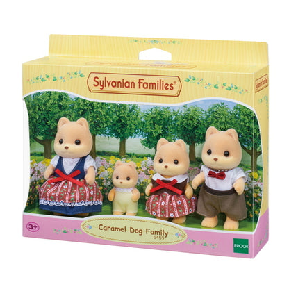 SYLVANIAN FAMILIES CARAMEL DOG FAMILY 5459