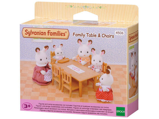 SYLVANIAN FAMILIES FAMILY TABLE AND CHAIRS ACCESSORIES SET 4506