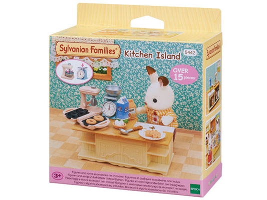 SYLVANIAN FAMILIES KITCHEN ISLAND ACCESSORIES SET 5442