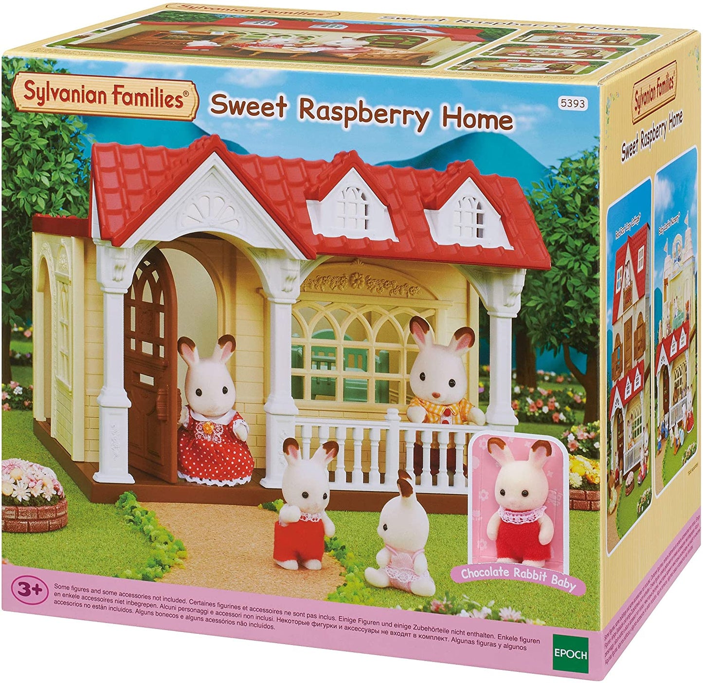 SYLVANIAN FAMILIES RASPBERRY HOME COMBO PACK 5393