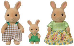 Sylvanian Families 5372 Sunny Rabbit Family 3 Pack